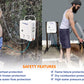 Flame King Tankless Outdoor Portable Camping Hot Shower Propane Gas 5L 1.32GPM Water Heater 34,000 BTU