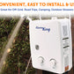 Flame King Tankless Outdoor Portable Camping Hot Shower Propane Gas 5L 1.32GPM Water Heater 34,000 BTU