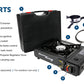 Flame King Portable Butane & Propane Gas Stove with Single Burner