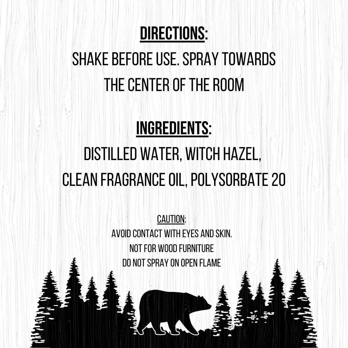 Lavender Driftwood Room Spray