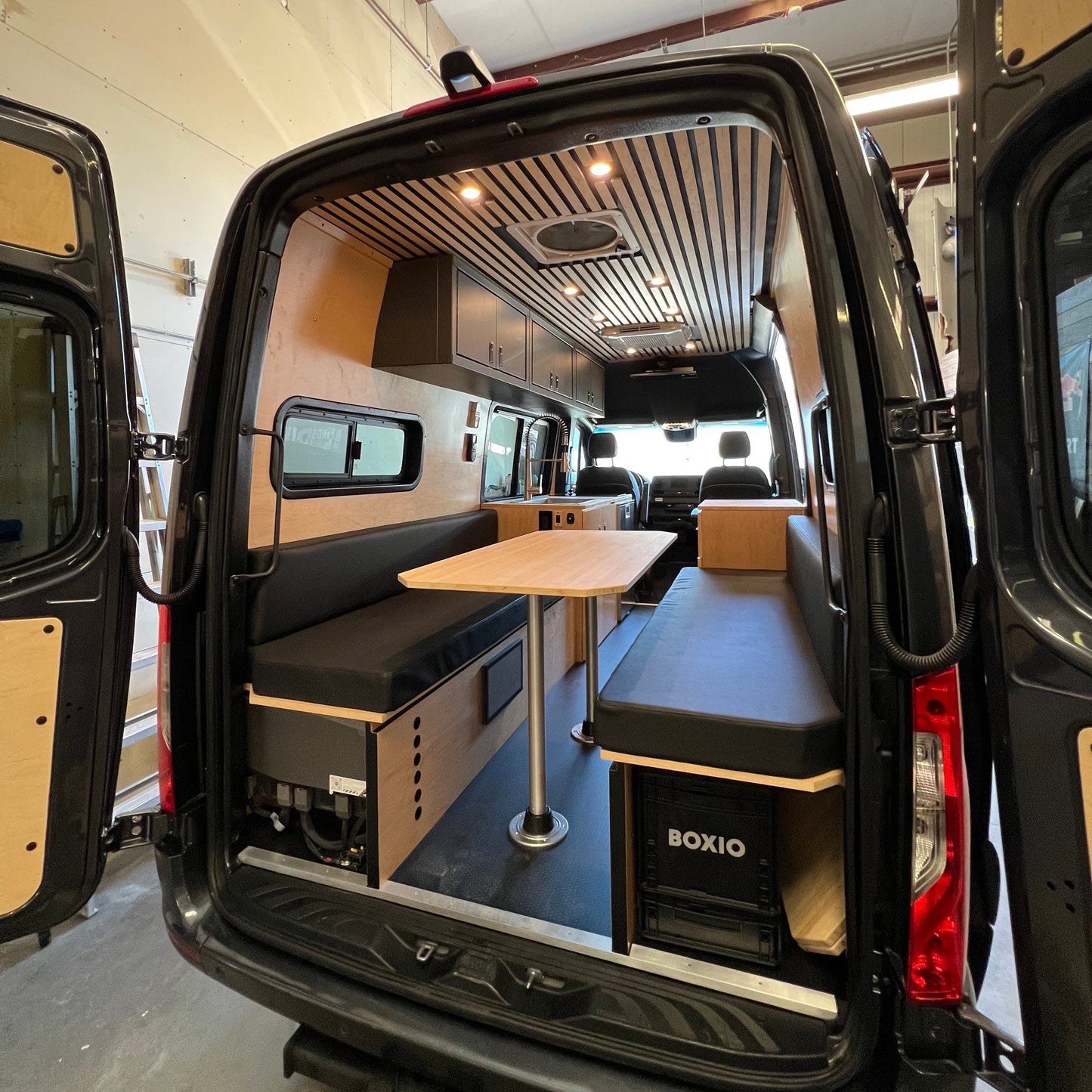 Promaster Custom Rear Half-Slider Window Trim Ring
