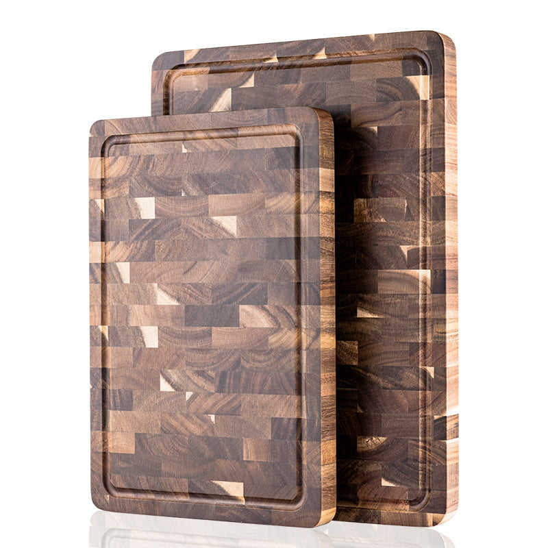 Personalized Handmade Walnut Checkered Cutting Boad