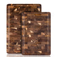 Personalized Handmade Walnut Checkered Cutting Boad
