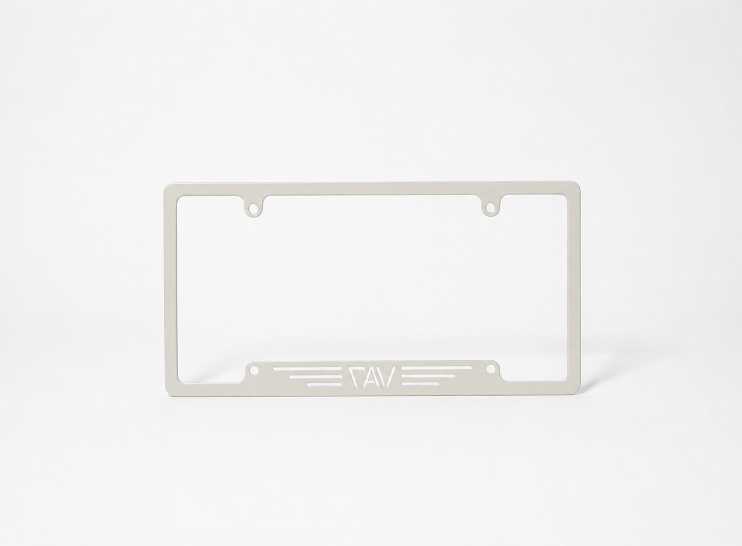 CAV License Plate Holder