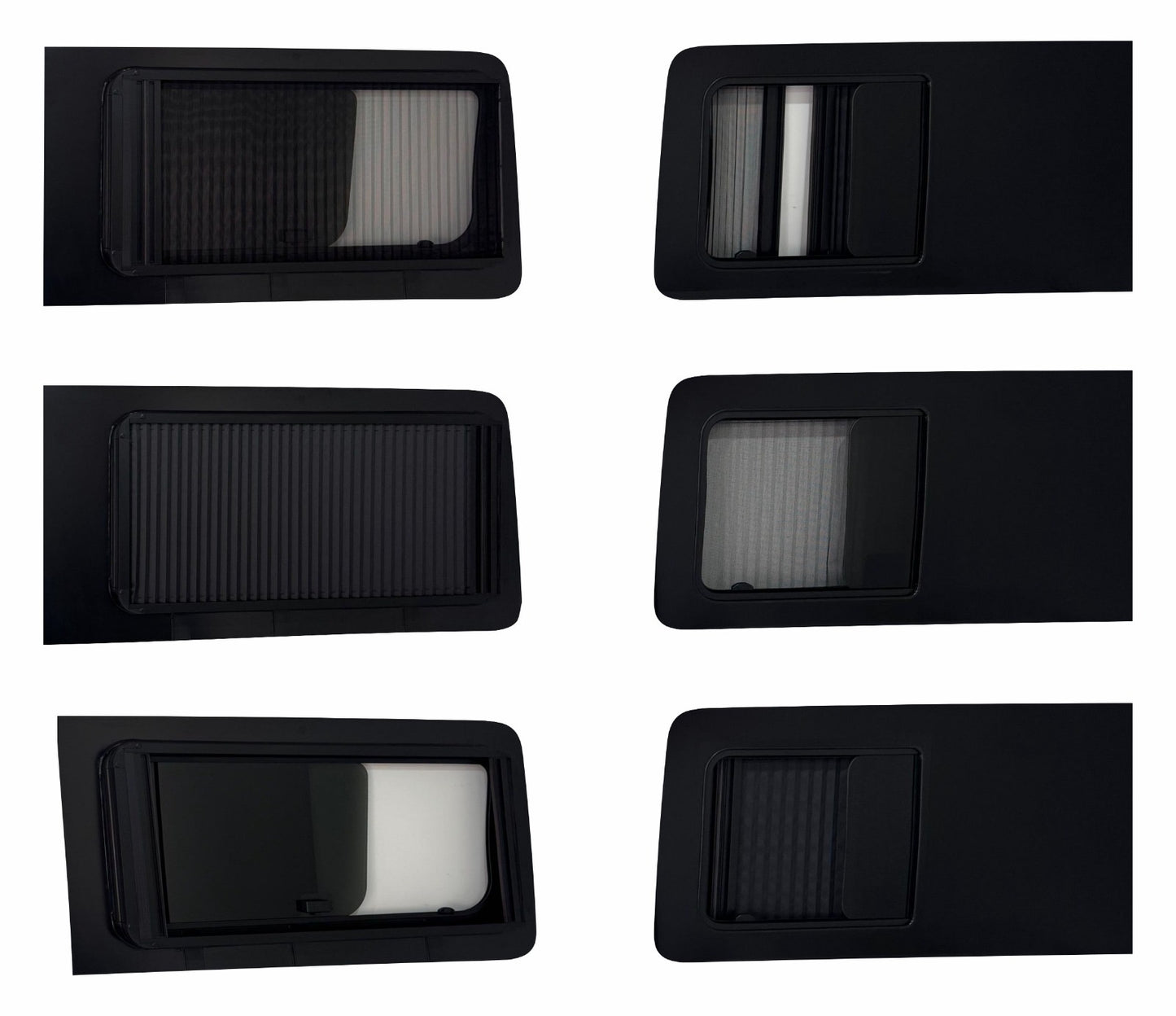 Ford Transit SLIDING Window WITH FLY SCREEN And BLIND – Driver Side