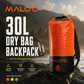 30L Waterproof Dry Bag – Roll-Top Kayak, Beach & Travel Gear Bag