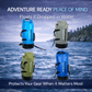 45L Waterproof Backpack – Roll-Top Dry Bag for Travel, Beach & Outdoor Gear