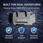 45L Waterproof Backpack – Roll-Top Dry Bag for Travel, Beach & Outdoor Gear
