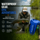 45L Waterproof Backpack – Roll-Top Dry Bag for Travel, Beach & Outdoor Gear
