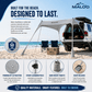 DualShade 10x10 Beach Canopy – Instant Sun Shelter & Vehicle-Mounted Awning