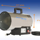 Flame King Forced Air Heater Portable Propane Tank Outdoor 60,000 BTU