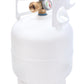 Flame King Portable 5lb Propane Tank LP Cylinder with OPD & Gauge