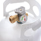 Flame King Portable 5lb Propane Tank LP Cylinder with OPD & Gauge