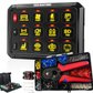 12-Gang Switch Panel With RGB And Remote Control Bluetooth App