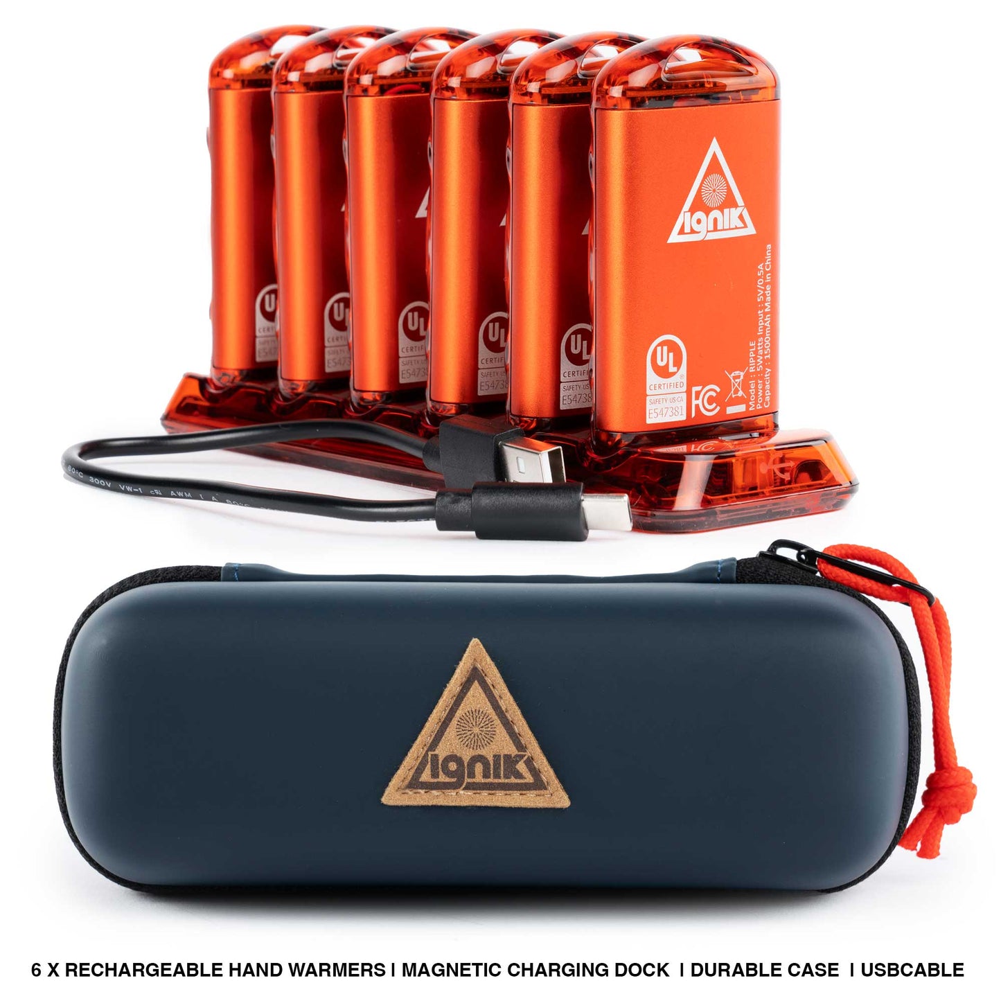Ripple Rechargeable Hand Warmers 4-Pack