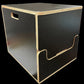 Laveo Dry Flush Portable Waterless Toilet Bamboo Lift top Cabinet Flat Pack Kit