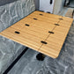 The Horizon Dining Bamboo Table 1/2" Thick For Camper Vans and RVs