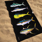 Amadeo Bachar Fish Stack Beach ECO Towel