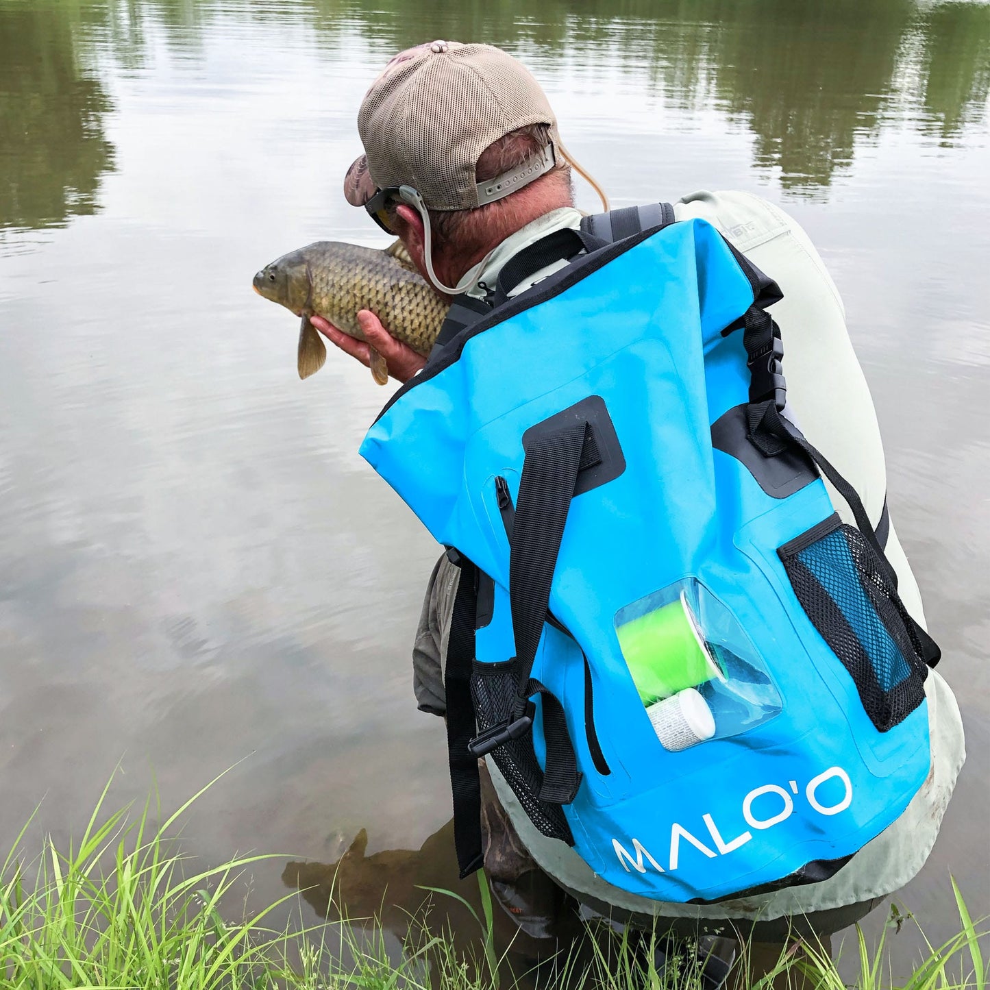 30L Waterproof Backpack – Roll-Top Dry Bag for Beach, Travel & Outdoor Gear