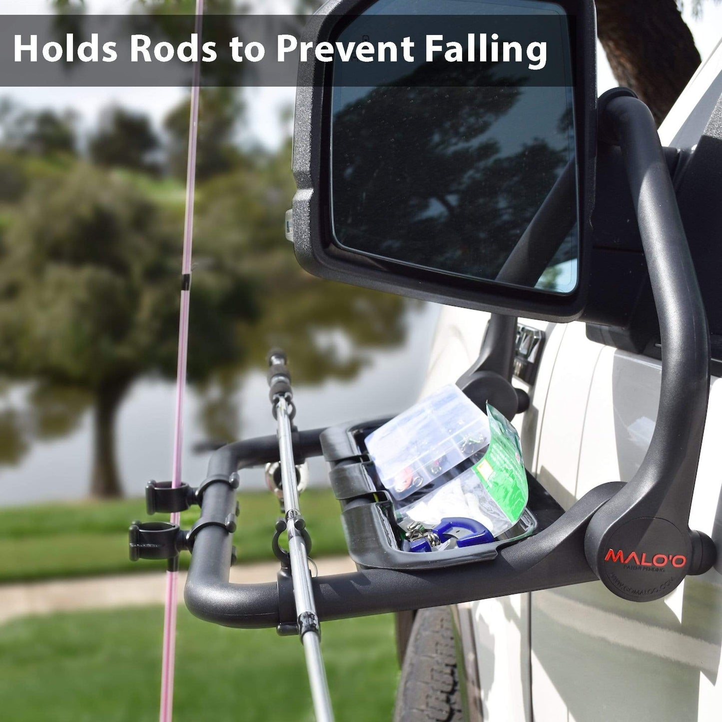 DryRack Fishing Rod Holder – Portable Rod Rack for Vehicle & Outdoor Use