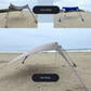 DualShade™ 10x10 - Instant beach shade. Vehicle-ready awning