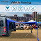 DualShade™ 10x10 - Instant beach shade. Vehicle-ready awning
