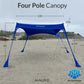DualShade™ 10x10 - Instant beach shade. Vehicle-ready awning