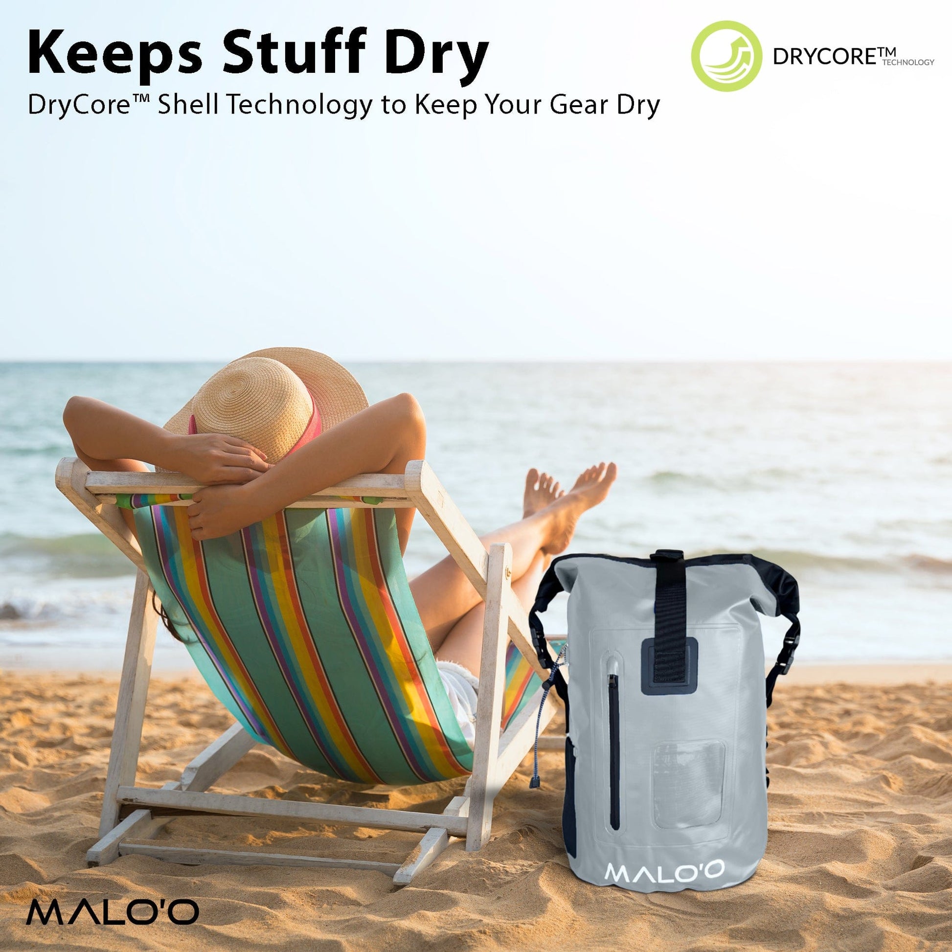 DryPack 40 Liter Waterproof Backpack