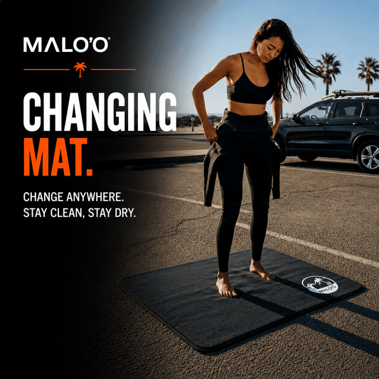 LandingPad – Quick-Dry Changing Mat for Beach & Travel