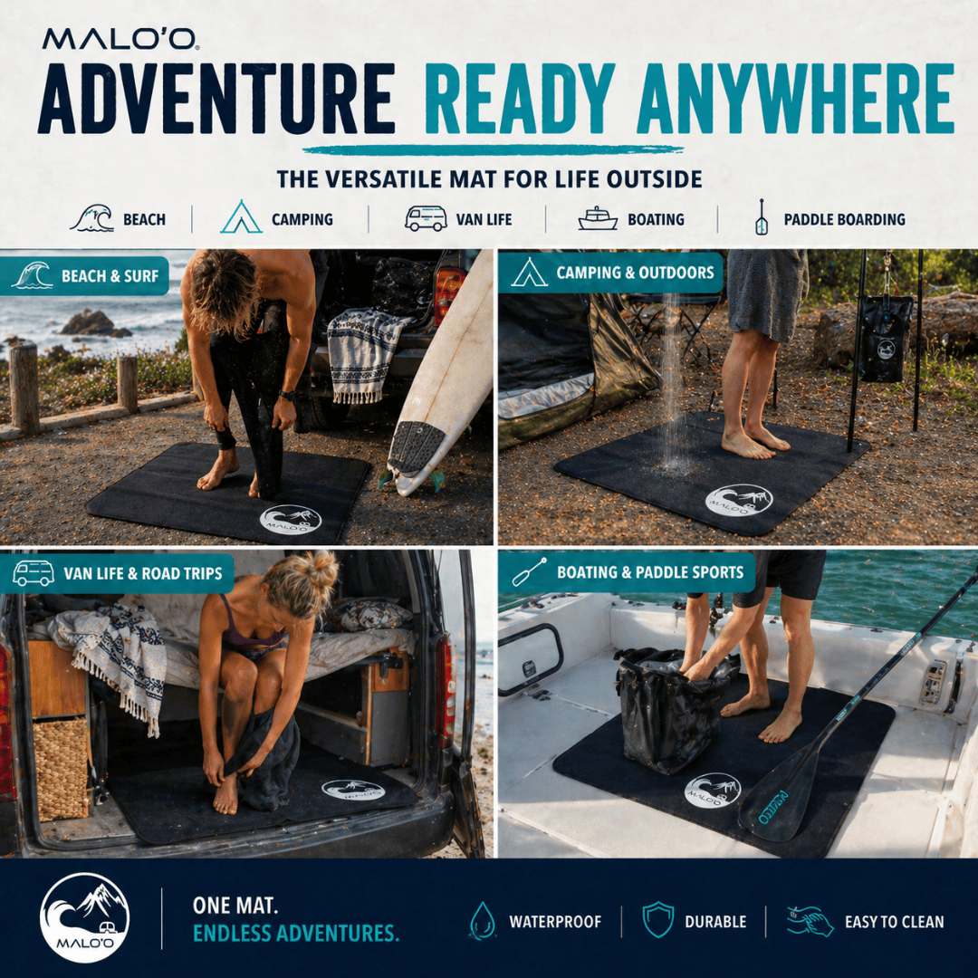 LandingPad – Quick-Dry Changing Mat for Beach & Travel