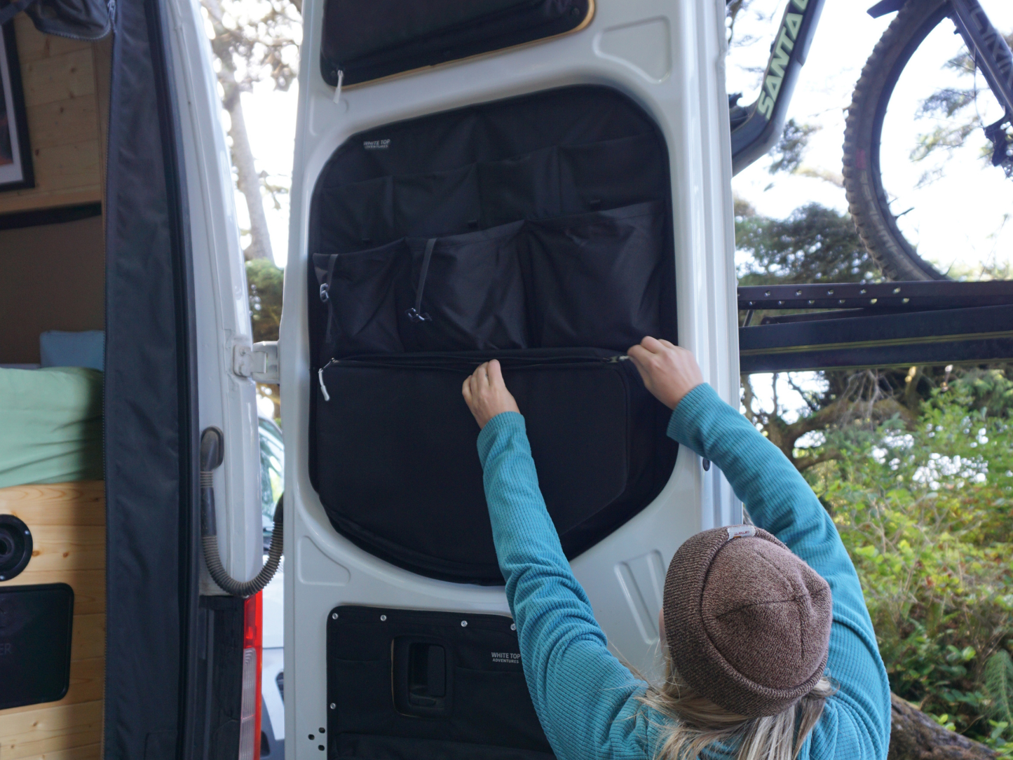 Mercedes Sprinter Rear Door Storage Panels Bundle (Upper, Middle & Lower)