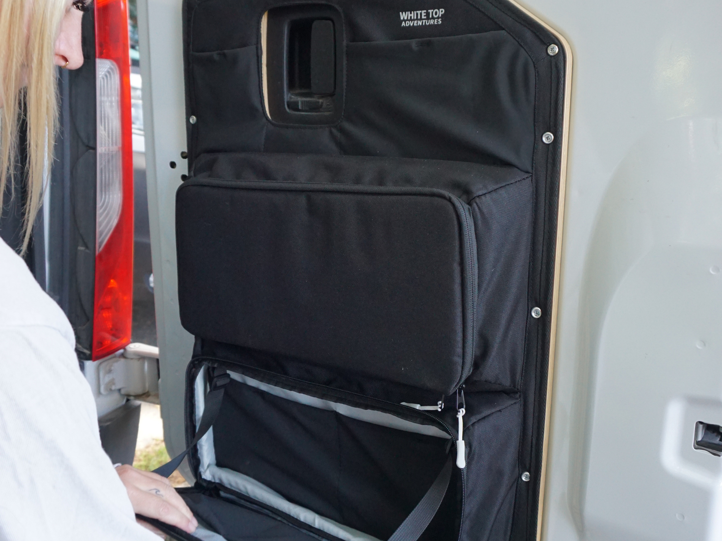 Mercedes Sprinter Rear Door Storage Panels Bundle (Upper, Middle & Lower)