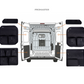 Ram Promaster Rear Door Storage Panels Bundle (Upper, Middle & Lower)