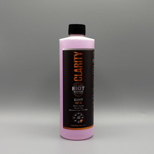 Step 04: CLARITY - Glass Cleaner