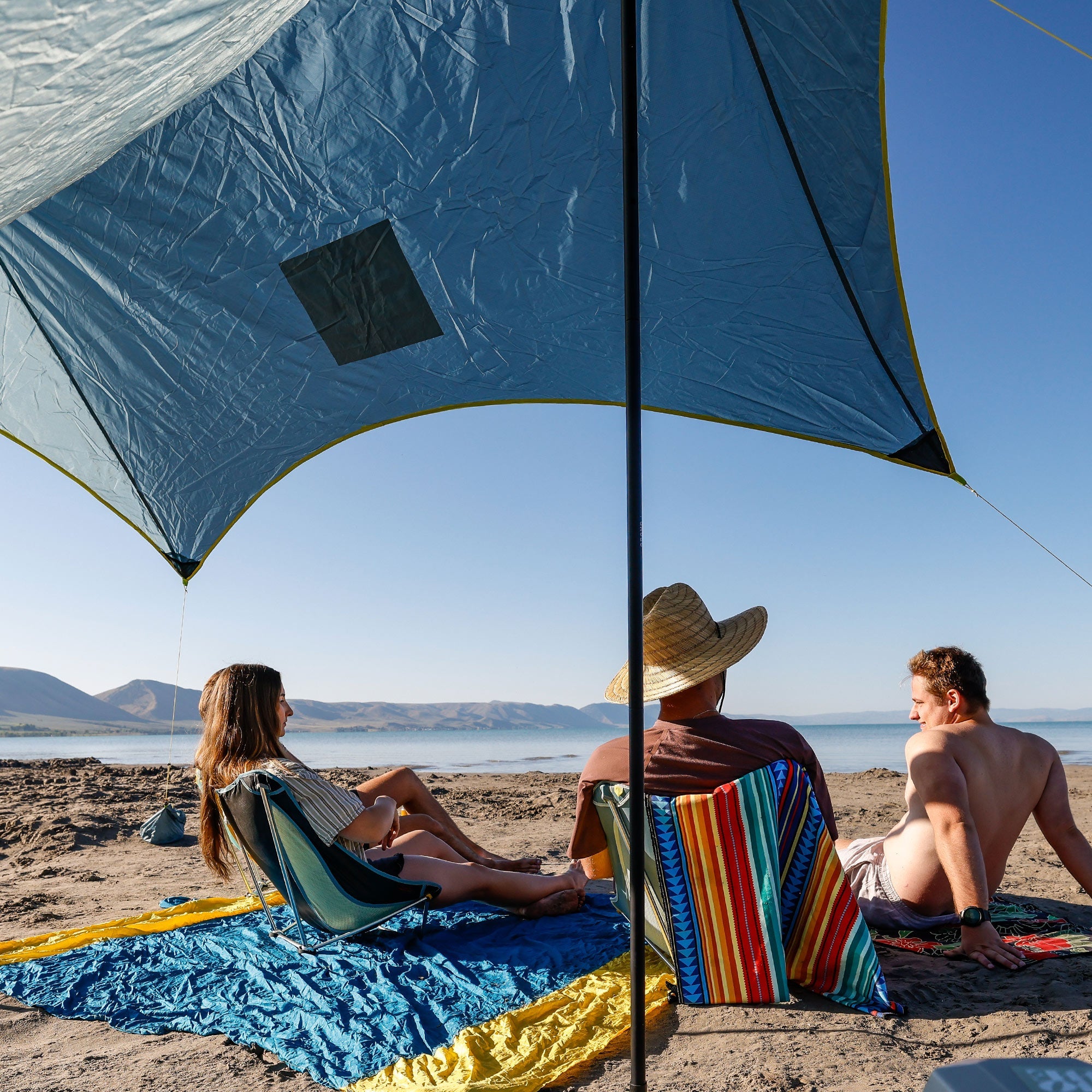 ShadeCaster 4-Person Portable Sunshade | The Van Mart