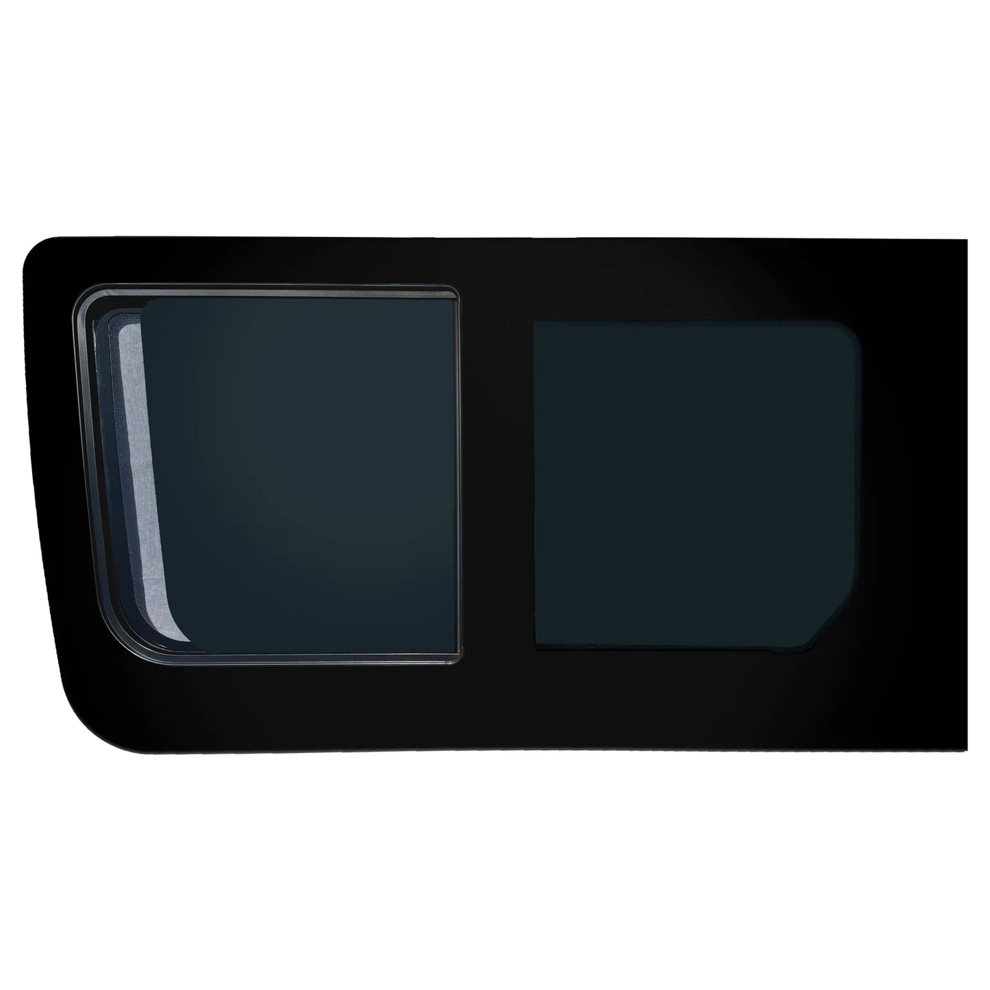 Mercedes Sprinter SLIDING Window WITH FLY SCREEN And BLIND – Driver Side