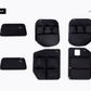 Mercedes Sprinter Rear Door Storage Panels Bundle (Upper, Middle & Lower)
