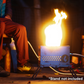 Reserve the Hekla now! The Hekla: 304 Stainless Steel LavaBox with Dual-Burner