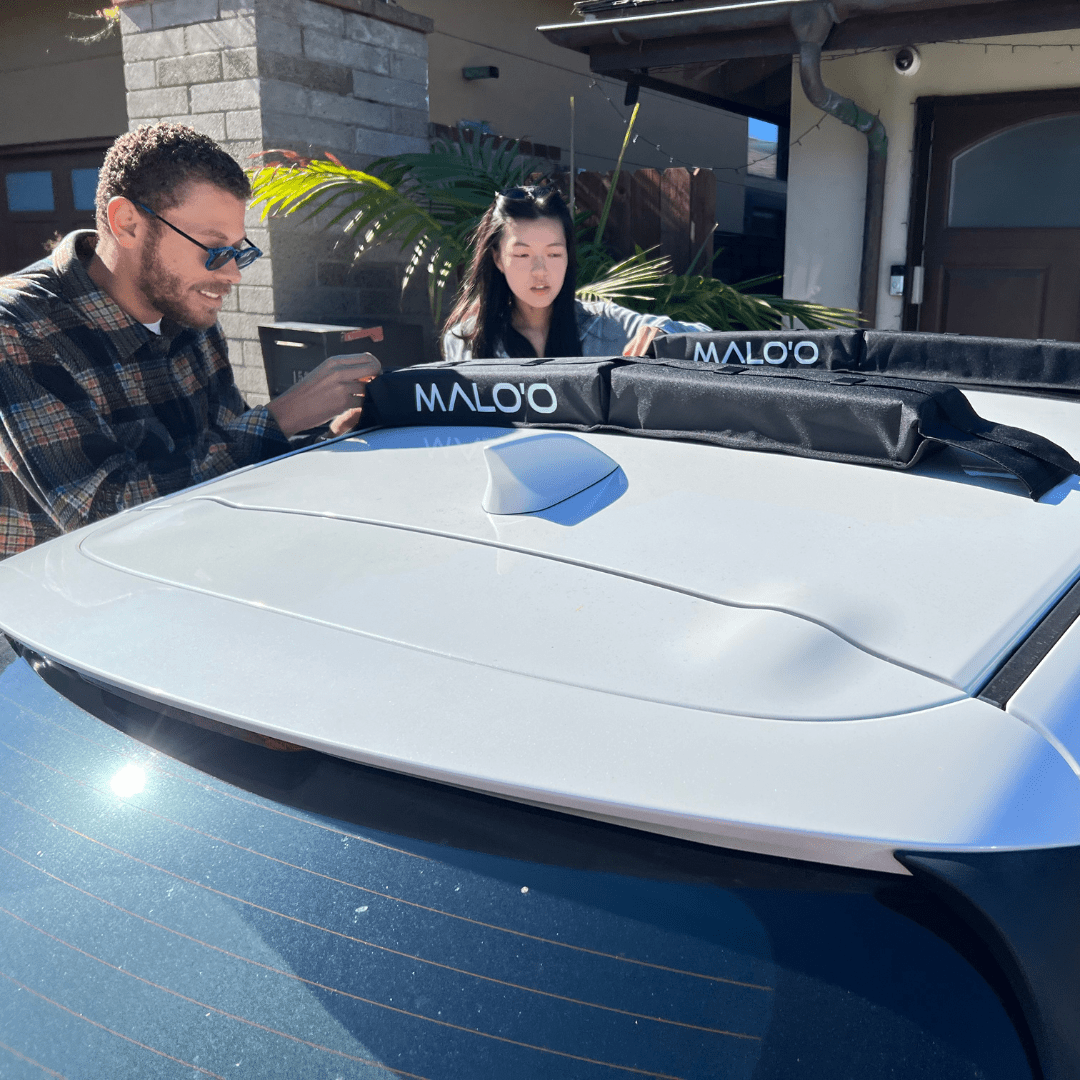 Surfboard Roof Rack – Soft Rack for Cars & SUVs for Safe Board Transport