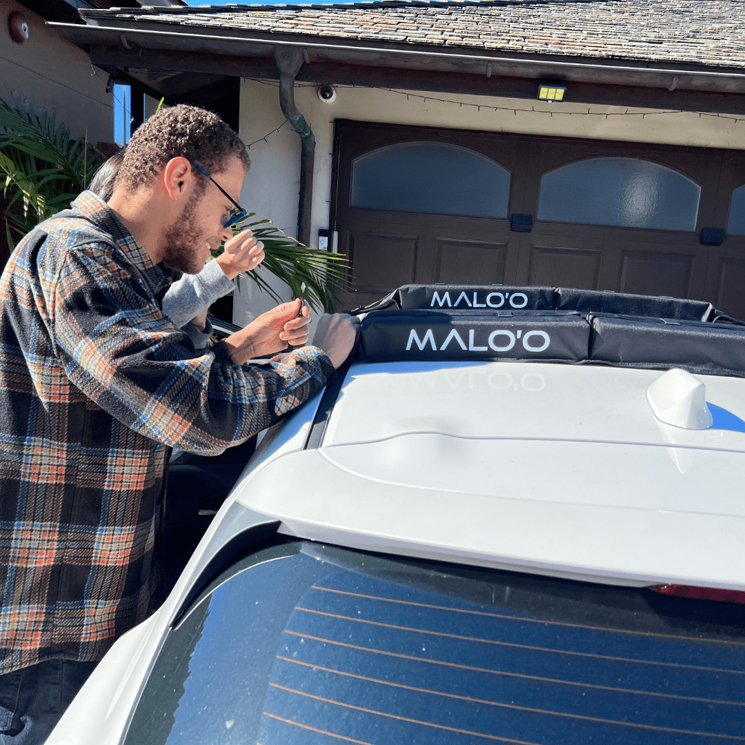 Surfboard Roof Rack – Soft Rack for Cars & SUVs for Safe Board Transport