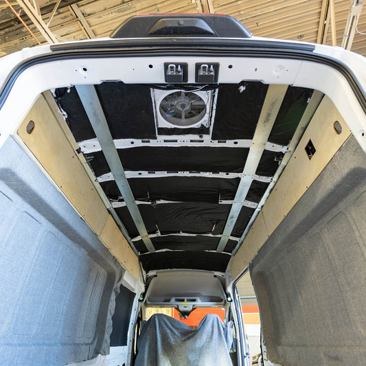 Overhead Cabinet Structural Assembly for Promaster Vans