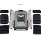 Ford Transit Rear Door Storage Panels Bundle (Upper, Middle & Lower)