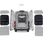 Ford Transit Middle Rear Door Storage Panels (Pair)