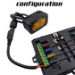 8-Gang Switch Panel With RGB And Remote Control Bluetooth App