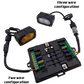 8-Gang Switch Panel With RGB And Remote Control Bluetooth App