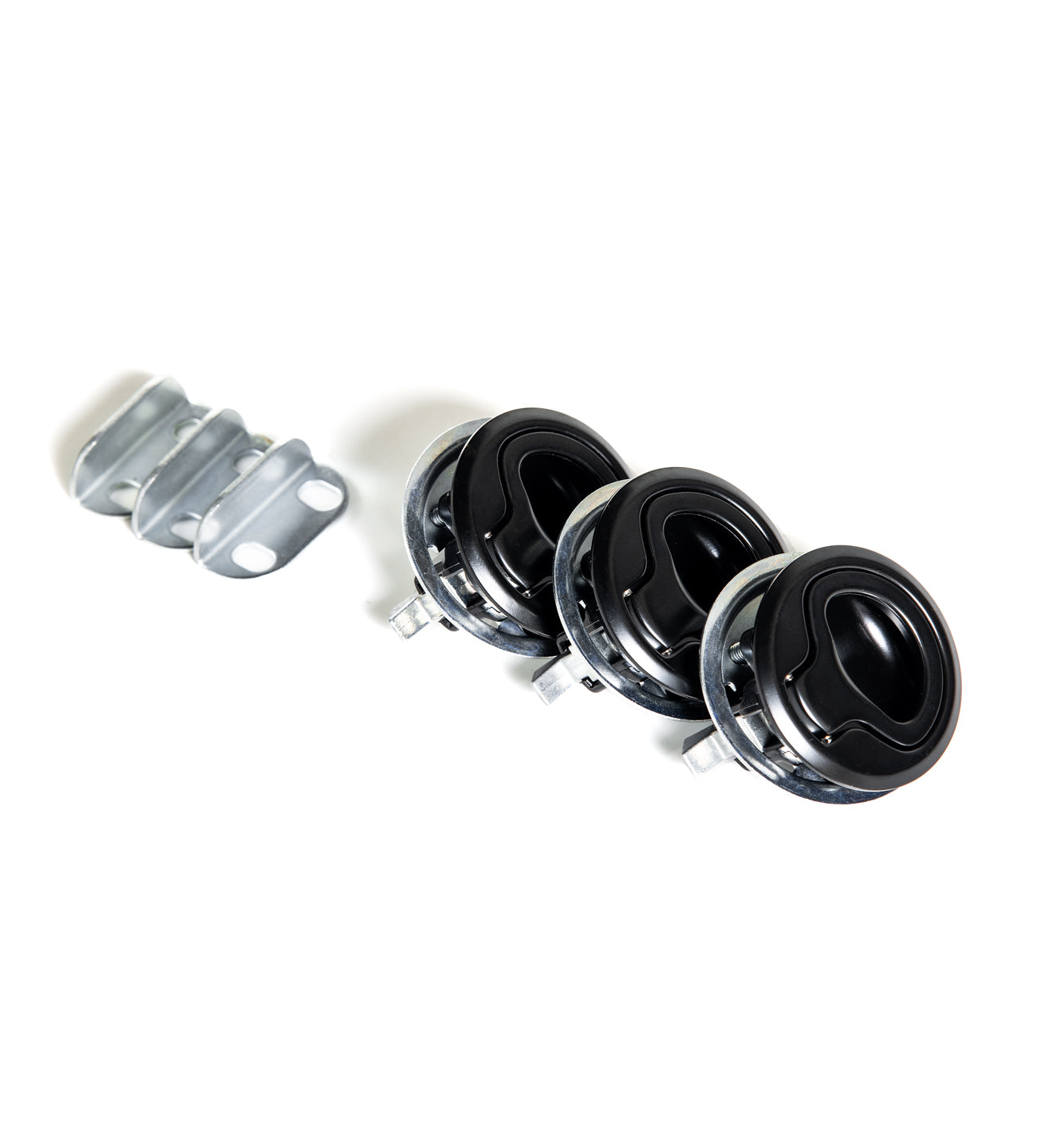 3 PACK Slam Latch Boat Hatch Pull Black