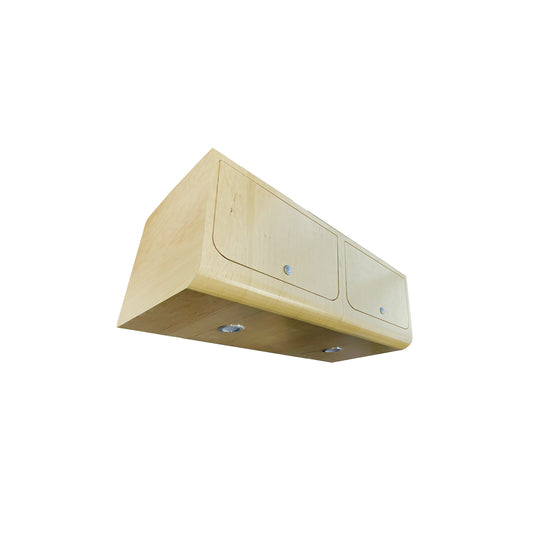 Serge Supply  Rounded Overhead Cabinet