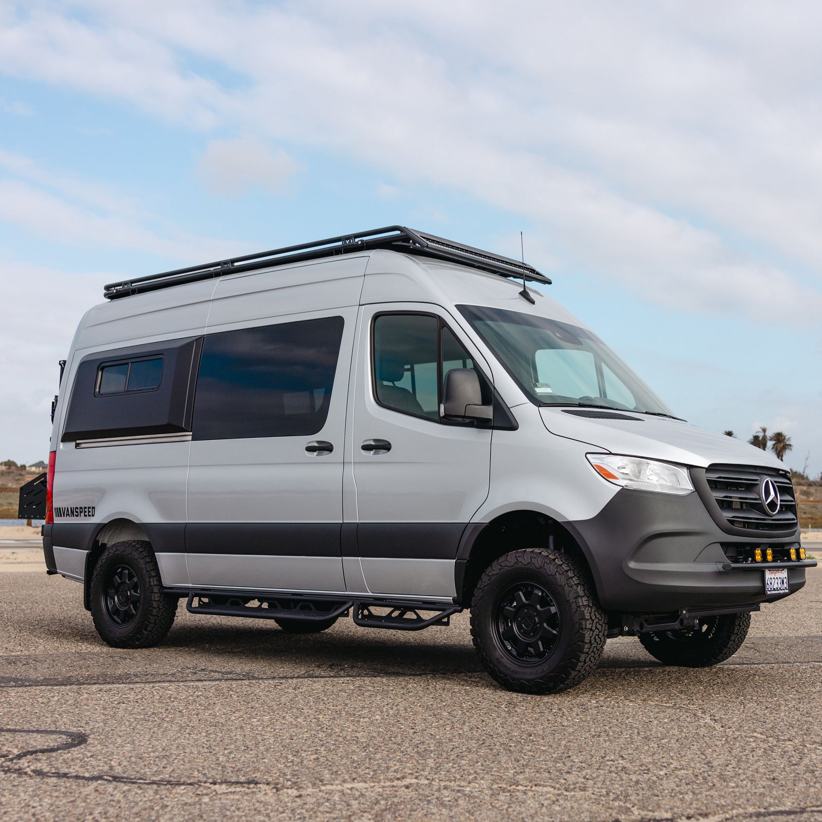 Aluminess roof rack online sprinter