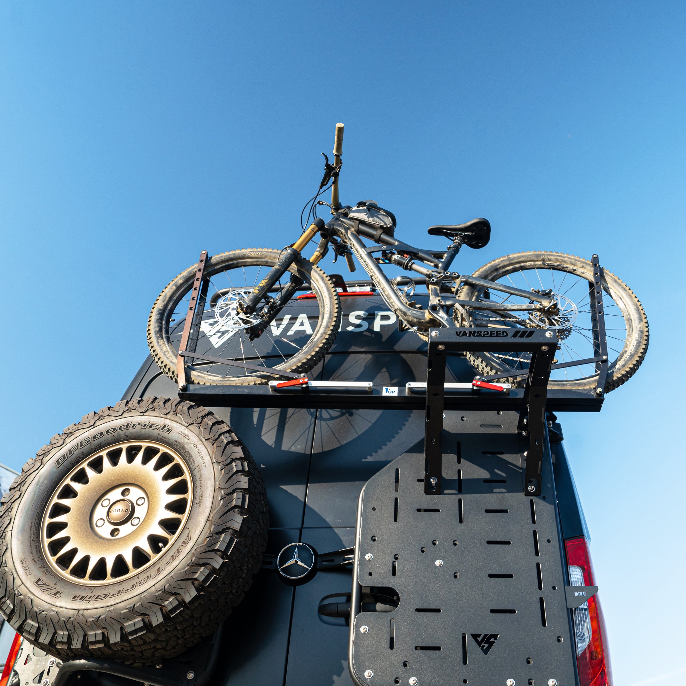 Bike rack for discount mercedes sprinter van