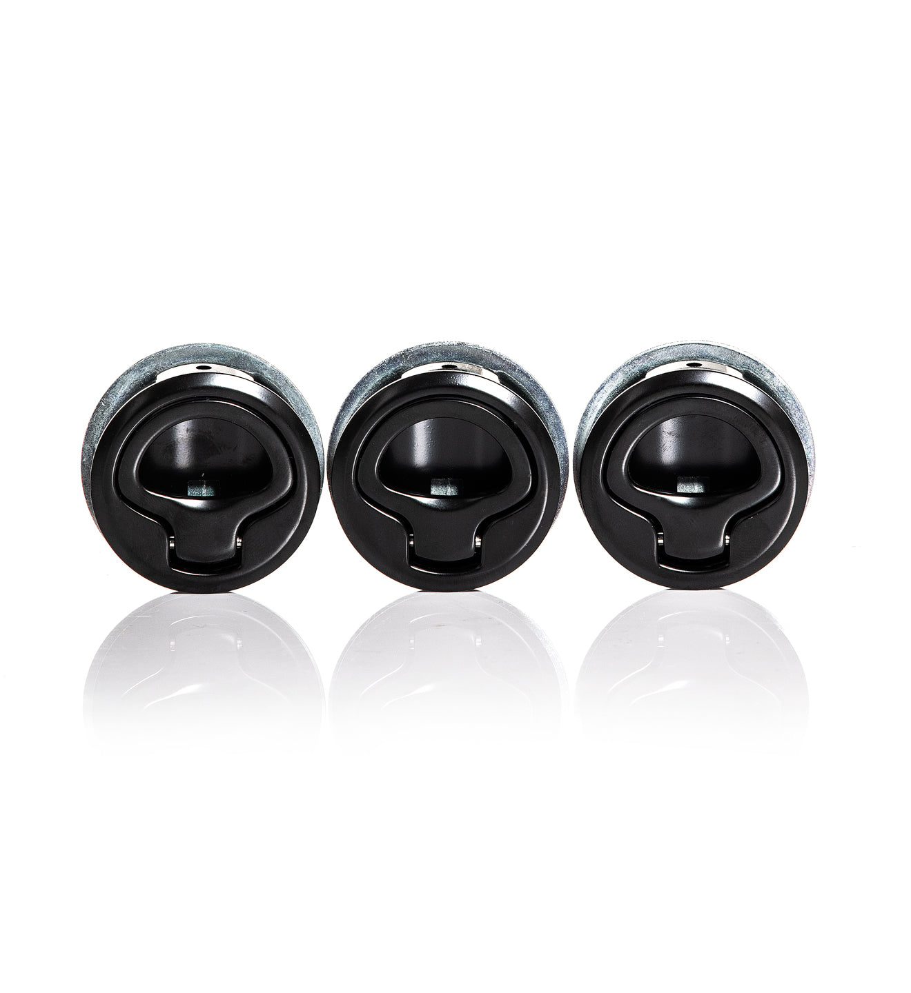 3 PACK Slam Latch Boat Hatch Pull Black